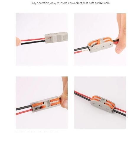 Quick Wire Connectors – Fast & Safe Electrical Terminal Blocks (Pack of 3)