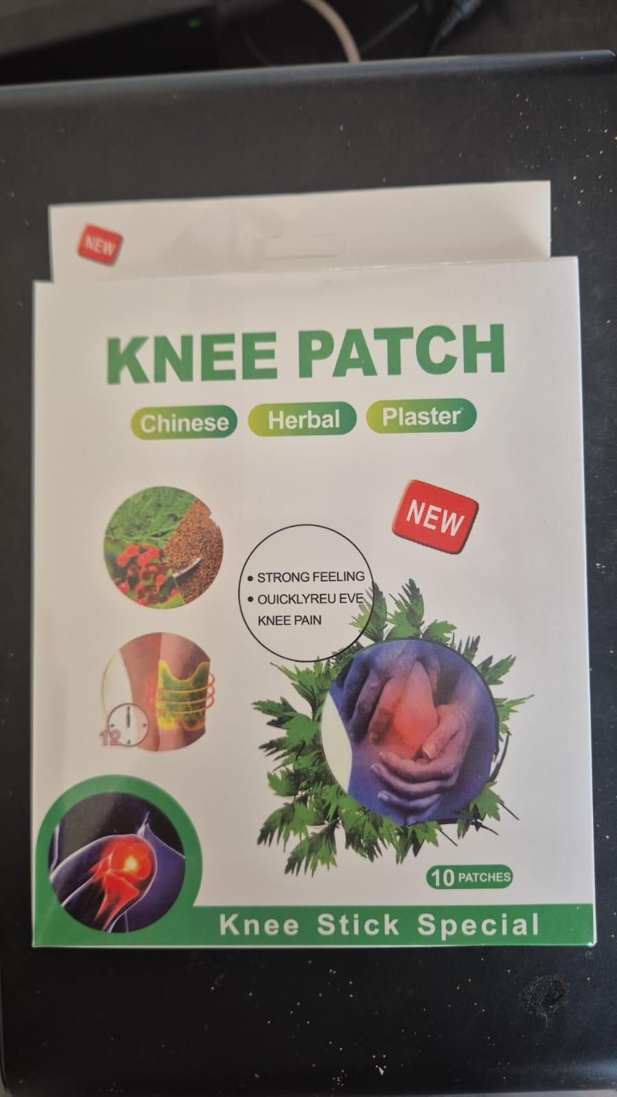 Self-Heating Knee Pain Relief Patches – Instant Warm Therapy