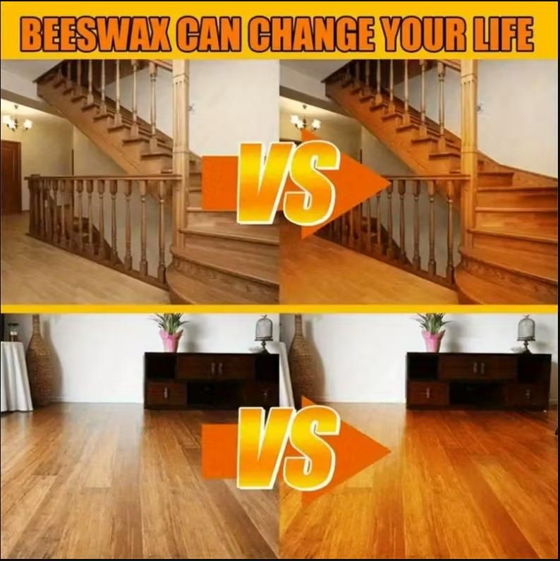 Wood Floor Care Wax – Restore Shine & Protect Floors (Pack of 2)