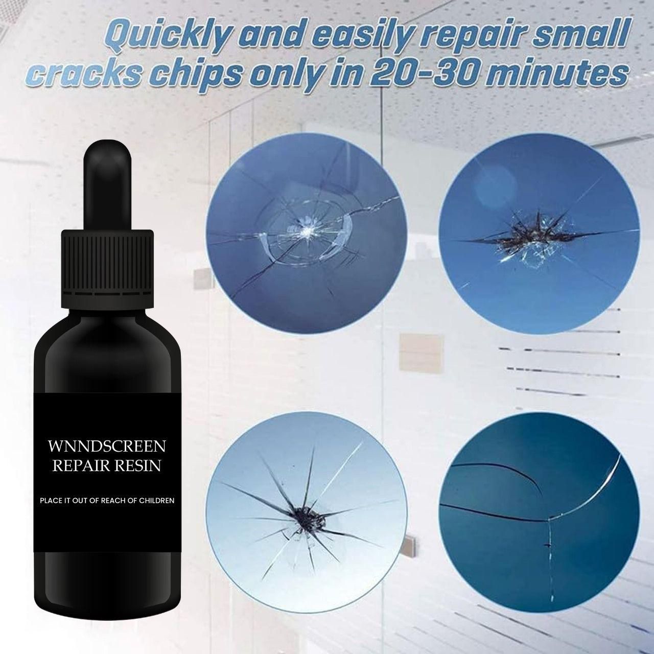 Windshield Repair Resin – Fix Cracks & Chips Instantly