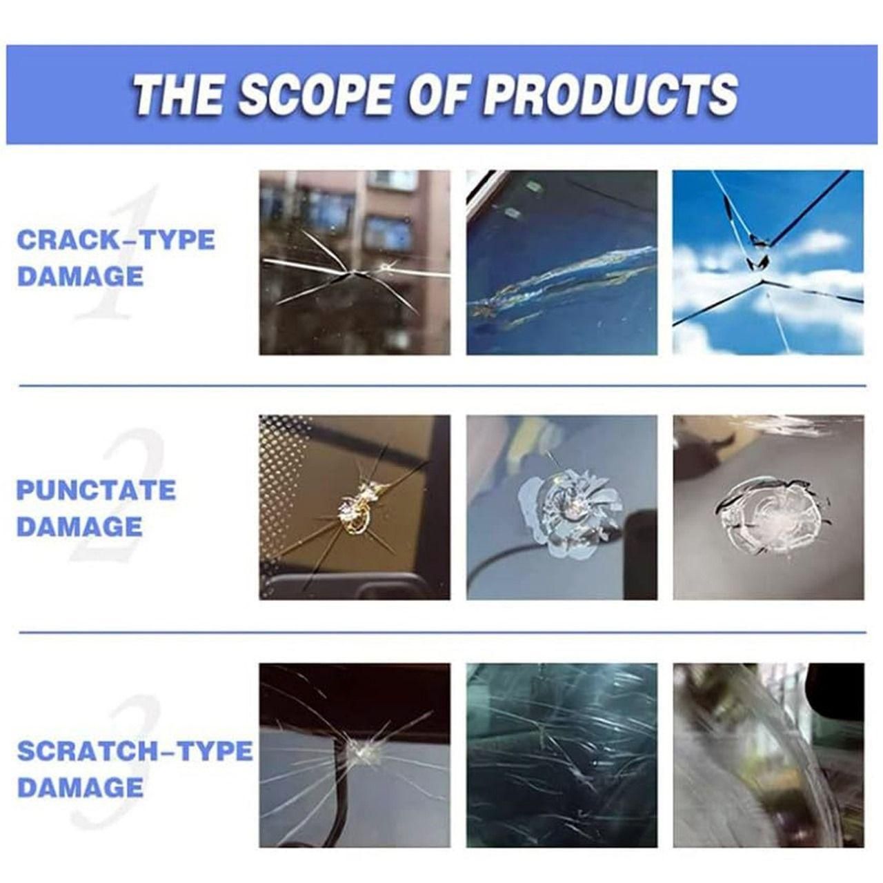 Windshield Repair Resin – Fix Cracks & Chips Instantly